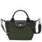 Khaki Le Pliage Energy XS Handbag